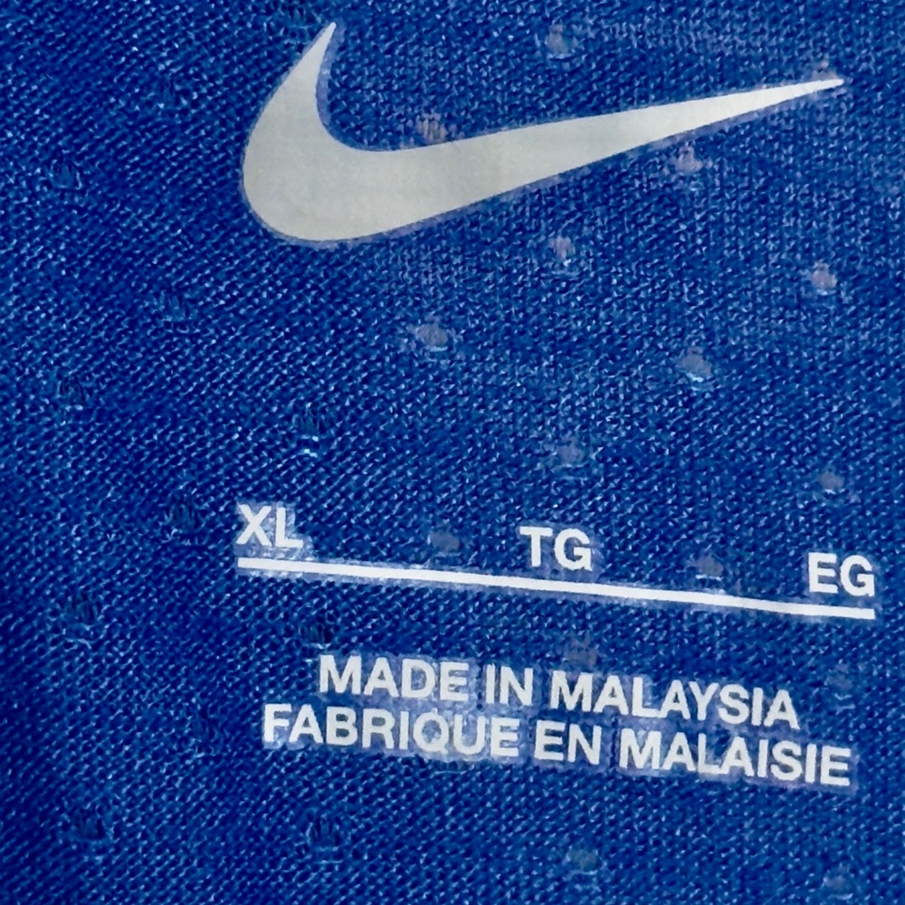 Nike Royal Blue Performance Tee - Picture 2 of 8